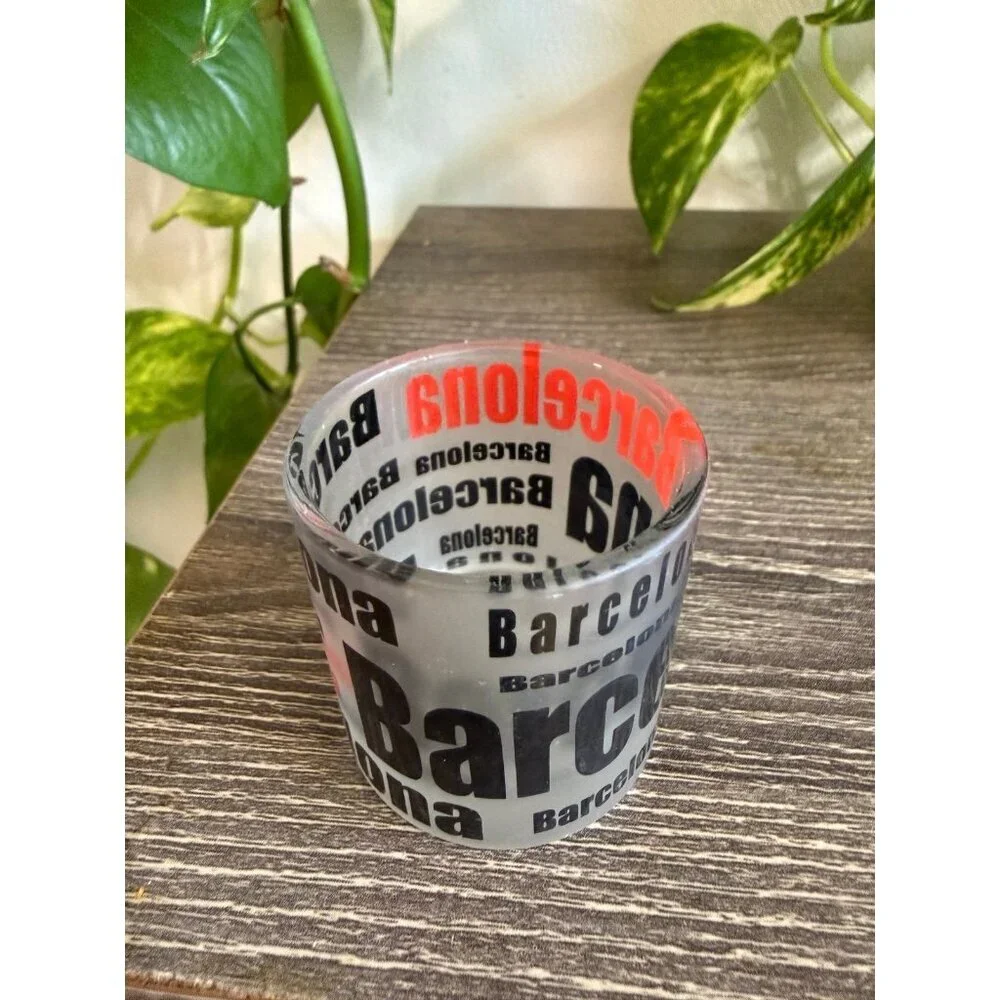 Barcelona, Spain, glass shot glass
